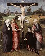 BOSCH, Hieronymus Crucifixion with a Donor  hgkl china oil painting reproduction